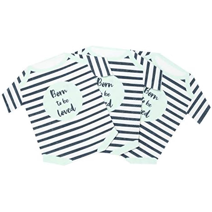 BORN TO BE LOVED SHAPED NAPKIN - Image 2